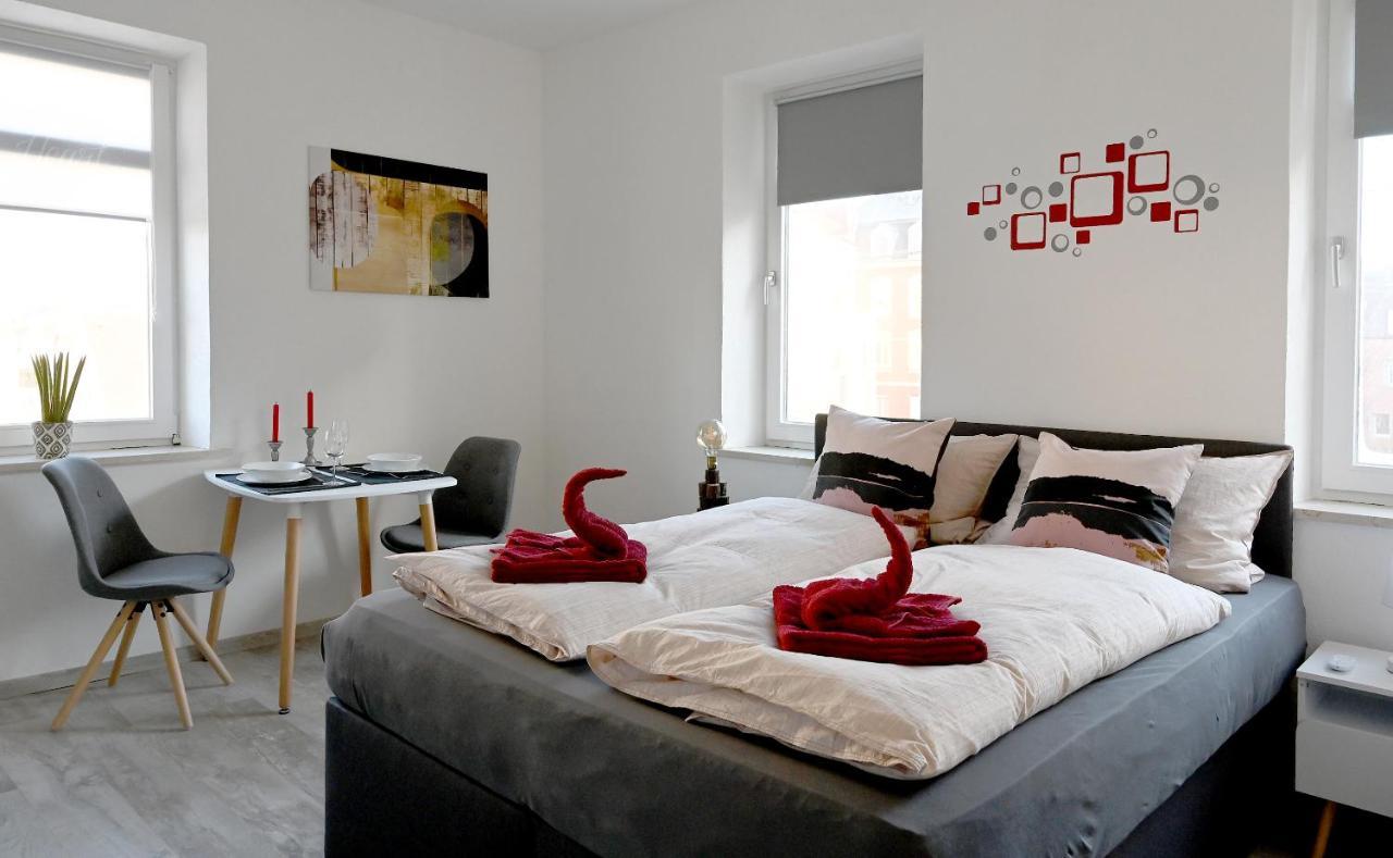 Gemuetliches Appartement Mit Netflix, Nespresso Und Boxspringbett 奥格斯堡 外观 照片